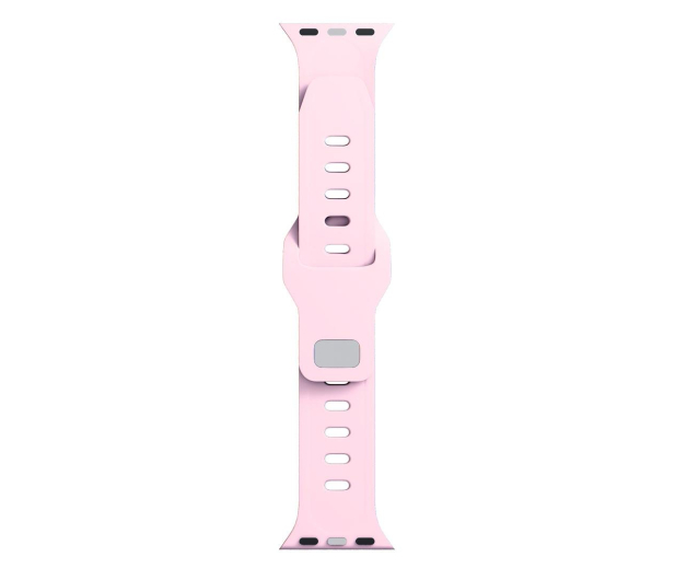 3MK Silicone Watch Strap do Apple Watch 44/45/46/49 mm Pink - 1267383 - zdjęcie 2